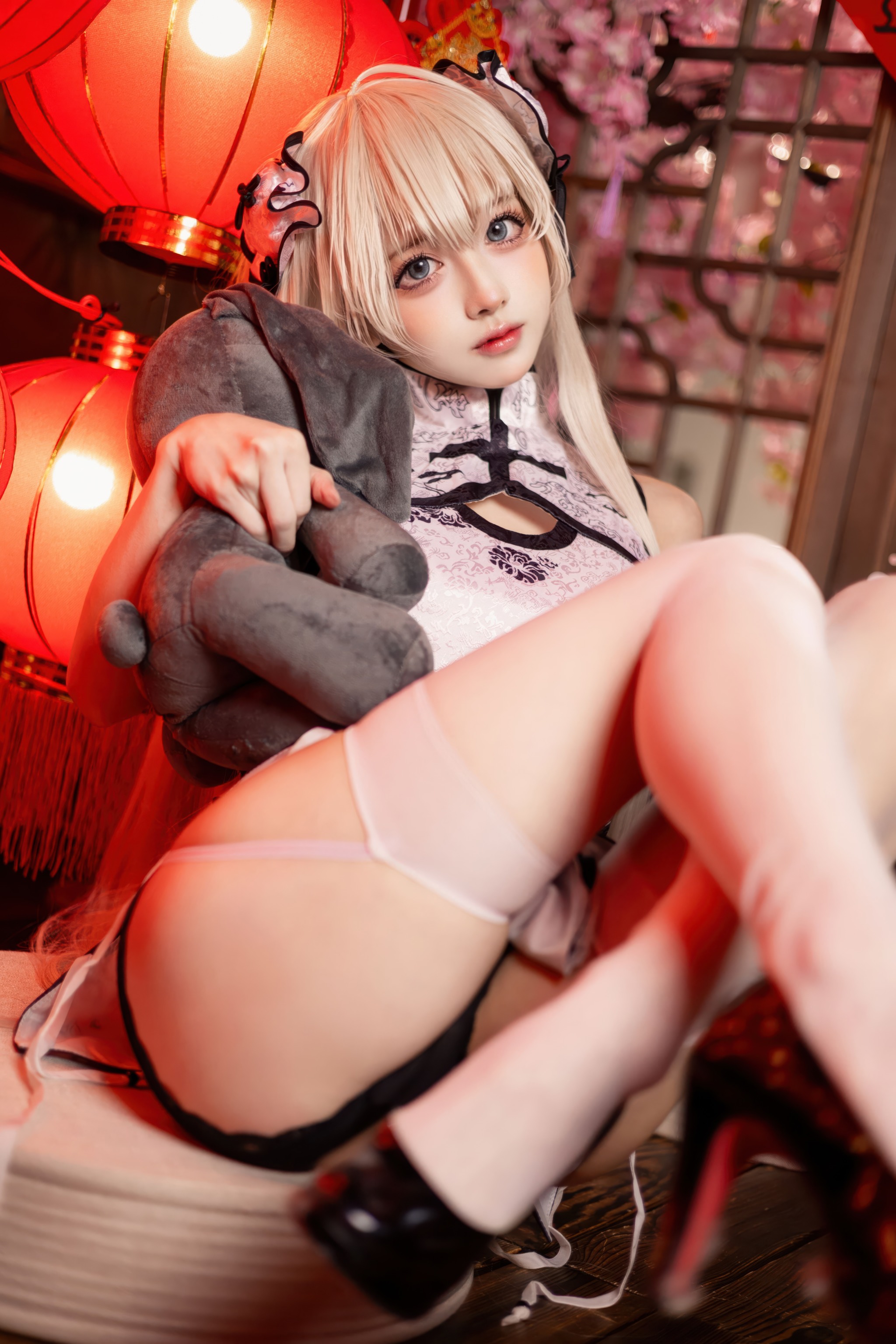 图片[1]-沖田凜花Rinka – NO.157 春日野穹 旗袍[23P]-XikXak